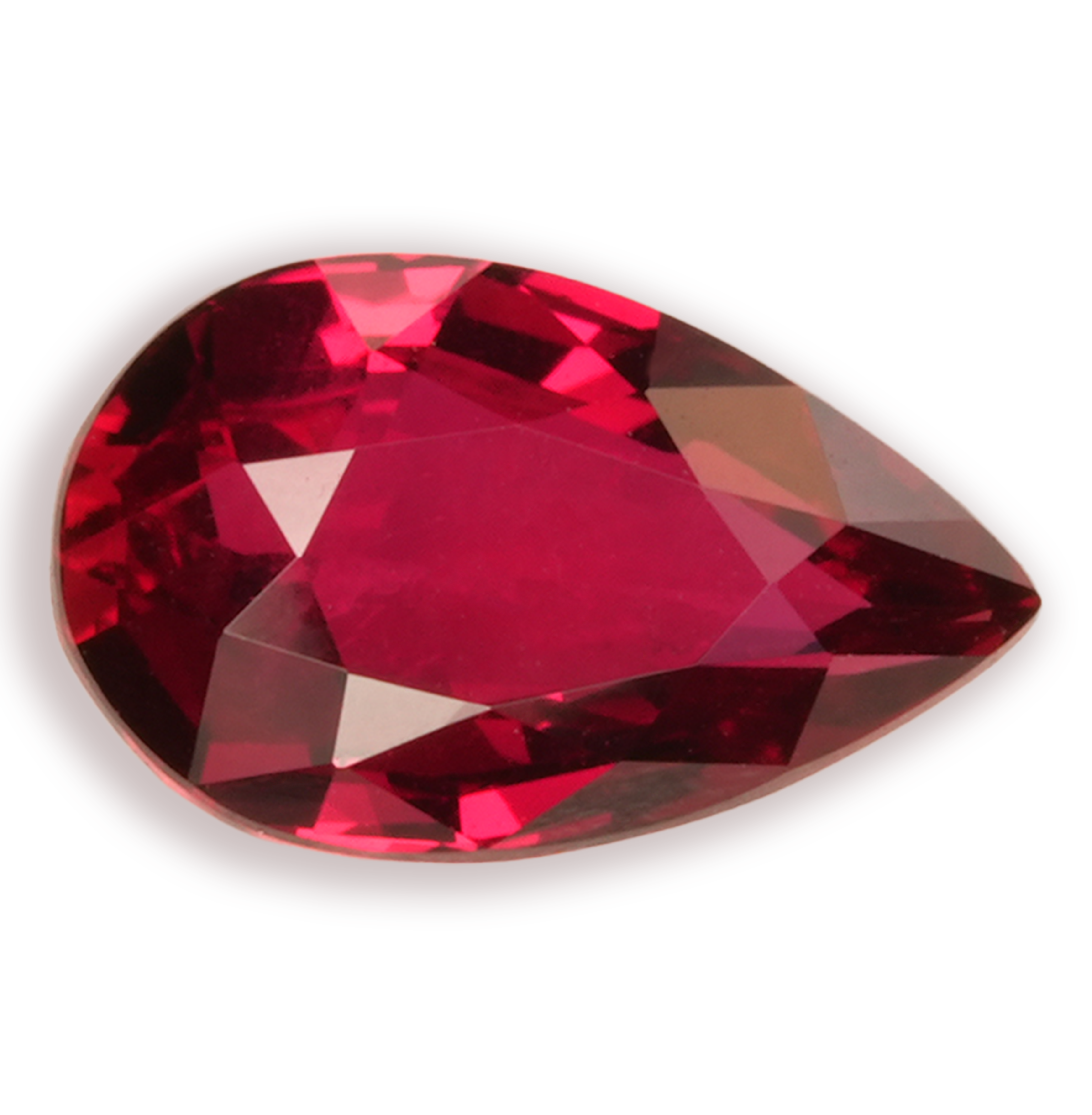 PEAR SHAPE MOZAMBIQUE Ruby